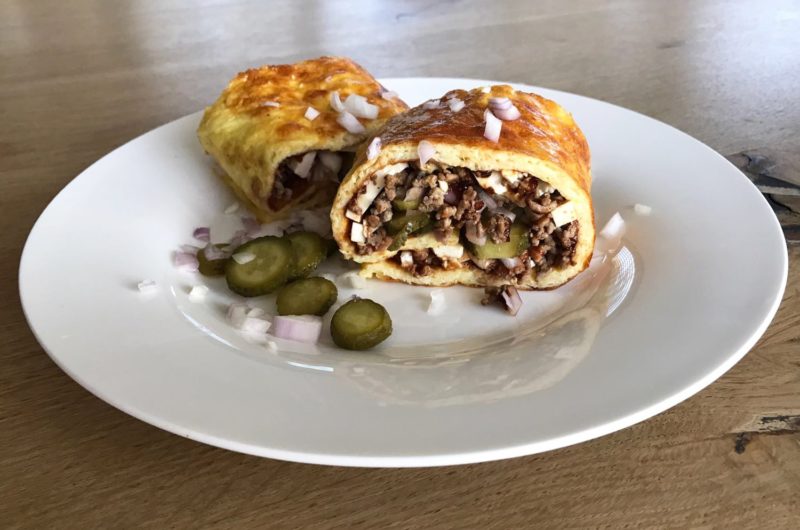 Low Carb | Cheeseburger Rolle