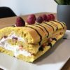 LOW CARB HIMBEER ROULADE