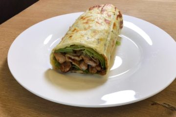 Rezept | Homemade Low Carb Dürüm mit frischen Zutaten - fitness.at