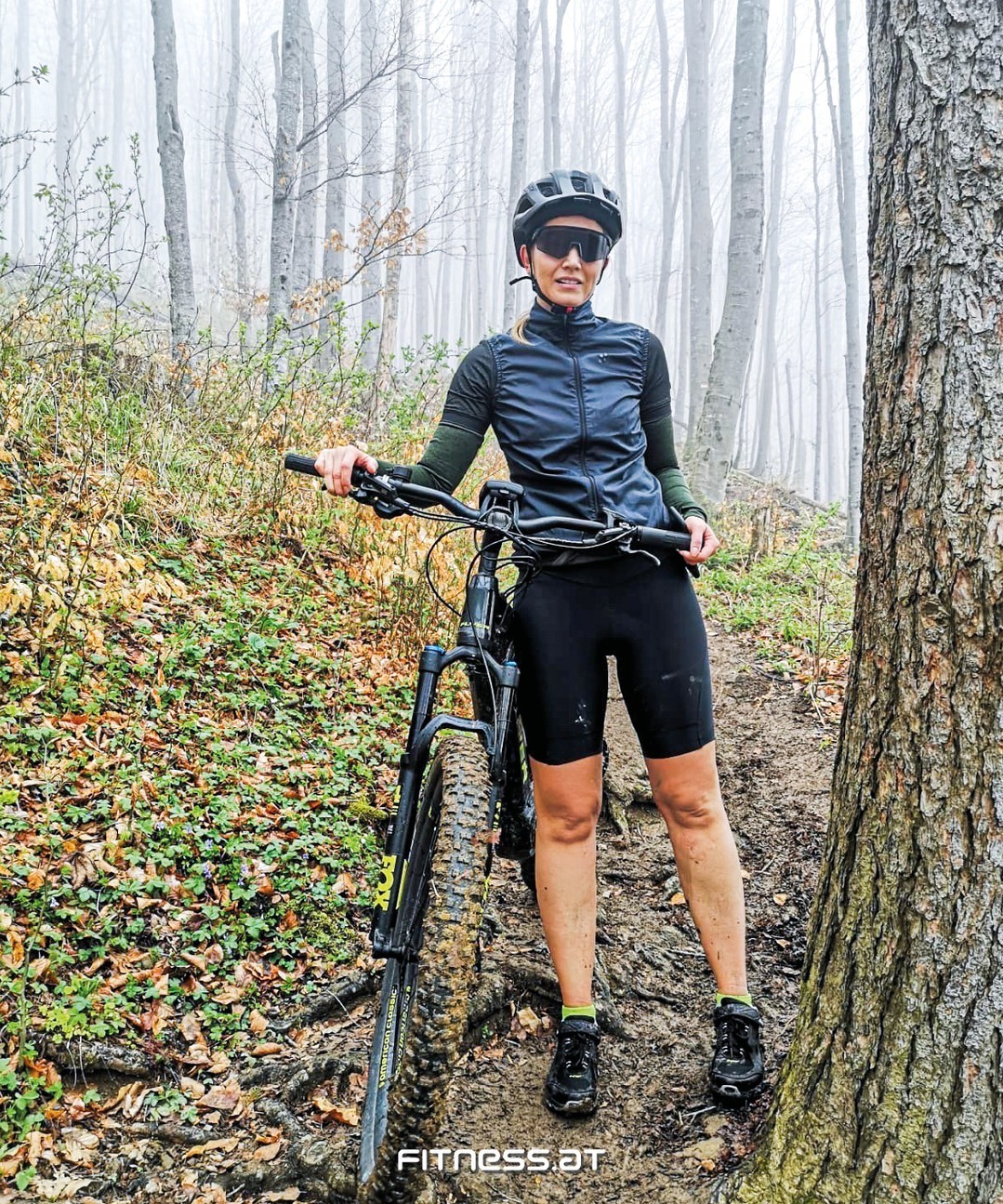 Scared? Good!
We don´t grow when we stay inside our comfort zone 💪🚴‍♀️. 

 📷 @_danifee_
📍 in the woods

#fitnessat #weilwirfitnessleben #feelit #nature #outdoor #fun #wood #wald #natur #feelfree #austria #view #beautiful #bicycle #ride #moments #motivation #sport #fitness #stayfit #feelgood #youcan #bestrong #strong