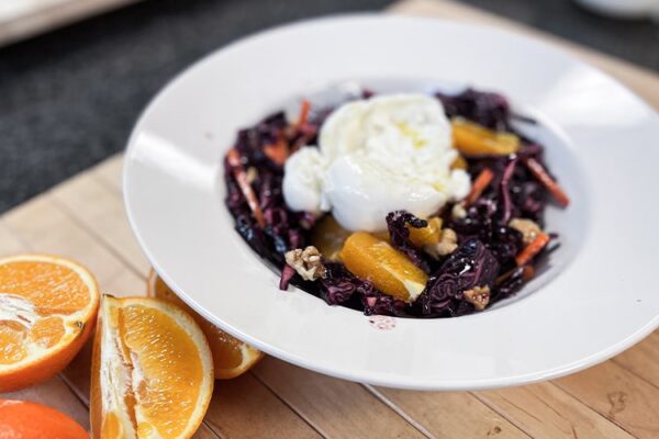 Rezept | Rotkohlsalat mit Orangen - fitness.at